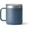 imageYETI Rambler 10 oz Stackable Mug Vacuum Insulated Stainless Steel with MagSlider Lid WhiteNordic Blue