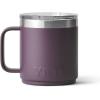 imageYETI Rambler 10 oz Stackable Mug Vacuum Insulated Stainless Steel with MagSlider Lid WhiteNordic Purple