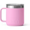 imageYETI Rambler 10 oz Stackable Mug Vacuum Insulated Stainless Steel with MagSlider Lid WhitePower Pink