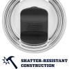 imageYETI Rambler 10 oz Tumbler Stainless Steel Vacuum Insulated with MagSlider Lid WhiteBlack