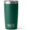 imageYETI Rambler 10 oz Tumbler Stainless Steel Vacuum Insulated with MagSlider Lid WhiteBlack Forest Green
