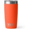 imageYETI Rambler 10 oz Tumbler Stainless Steel Vacuum Insulated with MagSlider Lid WhitePapaya