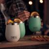 imageYETI Rambler 10 oz Wine Tumbler Vacuum Insulated Stainless Steel with MagSlider Lid NavyBig Sky Blue
