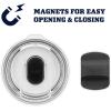 imageYETI Rambler 10 oz Wine Tumbler Vacuum Insulated Stainless Steel with MagSlider Lid NavyBig Wave Blue
