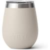 imageYETI Rambler 10 oz Wine Tumbler Vacuum Insulated Stainless Steel with MagSlider Lid NavyCape Taupe