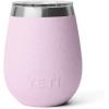 imageYETI Rambler 10 oz Wine Tumbler Vacuum Insulated Stainless Steel with MagSlider Lid NavyCherry Blossom  Textured