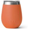 imageYETI Rambler 10 oz Wine Tumbler Vacuum Insulated Stainless Steel with MagSlider Lid NavyHigh Desert Clay