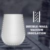 imageYETI Rambler 10 oz Wine Tumbler Vacuum Insulated Stainless Steel with MagSlider Lid NavyHigh Desert Clay