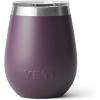 imageYETI Rambler 10 oz Wine Tumbler Vacuum Insulated Stainless Steel with MagSlider Lid NavyNordic Purple