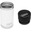 imageYETI Rambler 12 oz Bottle Stainless Steel Vacuum Insulated with Hot Shot CapWhite