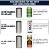 imageYETI Rambler 12 oz Colster Slim Can Insulator for the Slim Hard Seltzer CansGranite Gray