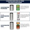 imageYETI Rambler 12 oz Colster Slim Can Insulator for the Slim Hard Seltzer CansRescue Red