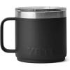 imageYETI Rambler 14 oz Ceramic Lined Stackable Mug Vacuum Insulated Stainless Steel with MagSlider Lid SeafoamBlack