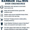 imageYETI Rambler 14 oz Stackable Mug Vacuum Insulated Stainless Steel with MagSlider LidBig Sky Blue