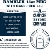 imageYETI Rambler 14 oz Stackable Mug Vacuum Insulated Stainless Steel with MagSlider LidBig Sky Blue