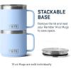 imageYETI Rambler 14 oz Stackable Mug Vacuum Insulated Stainless Steel with MagSlider LidBig Sky Blue