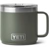 imageYETI Rambler 14 oz Stackable Mug Vacuum Insulated Stainless Steel with MagSlider LidCamp Green