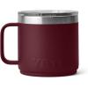 imageYETI Rambler 14 oz Stackable Mug Vacuum Insulated Stainless Steel with MagSlider LidWild Vine Red