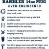 imageYETI Rambler 14 oz Stackable Mug Vacuum Insulated Stainless Steel with MagSlider LidWild Vine Red