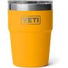 imageYETI Rambler 16 oz Stackable Tumbler Vacuum Insulated Stainless Steel with MagSlider LidBeekeeper