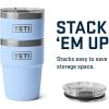 imageYETI Rambler 16 oz Stackable Tumbler Vacuum Insulated Stainless Steel with MagSlider LidBig Sky Blue