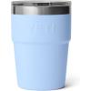 imageYETI Rambler 16 oz Stackable Tumbler Vacuum Insulated Stainless Steel with MagSlider LidBig Sky Blue