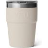 imageYETI Rambler 16 oz Stackable Tumbler Vacuum Insulated Stainless Steel with MagSlider LidCape Taupe