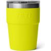 imageYETI Rambler 16 oz Stackable Tumbler Vacuum Insulated Stainless Steel with MagSlider LidFirefly Yellow