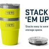 imageYETI Rambler 16 oz Stackable Tumbler Vacuum Insulated Stainless Steel with MagSlider LidFirefly Yellow
