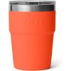 imageYETI Rambler 16 oz Stackable Tumbler Vacuum Insulated Stainless Steel with MagSlider LidPapaya