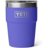 imageYETI Rambler 16 oz Stackable Tumbler Vacuum Insulated Stainless Steel with MagSlider LidUltramarine Violet