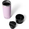imageYETI Rambler 16 oz Travel Bottle Stainless Steel Vacuum Insulated with Leakproof Commuter Cap NavyCherry Blossom  Textured