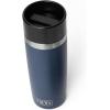 imageYETI Rambler 16 oz Travel Bottle Stainless Steel Vacuum Insulated with Leakproof Commuter Cap NavyNavy