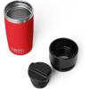 imageYETI Rambler 16 oz Travel Bottle Stainless Steel Vacuum Insulated with Leakproof Commuter Cap NavyRescue Red