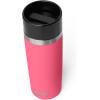 imageYETI Rambler 16 oz Travel Bottle Stainless Steel Vacuum Insulated with Leakproof Commuter Cap NavyTropical Pink