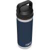 imageYETI Rambler 18 oz Bottle Vacuum Insulated Stainless Steel with Chug Cap WhiteNavy