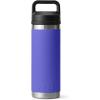 imageYETI Rambler 18 oz Bottle Vacuum Insulated Stainless Steel with Chug Cap WhiteUltramarine Violet