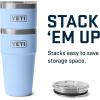 imageYETI Rambler 20 oz Stackable Tumbler Stainless Steel Vacuum Insulated with MagSlider LidBig Sky Blue