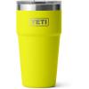 imageYETI Rambler 20 oz Stackable Tumbler Stainless Steel Vacuum Insulated with MagSlider LidFirefly Yellow