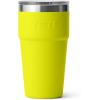 imageYETI Rambler 20 oz Stackable Tumbler Stainless Steel Vacuum Insulated with MagSlider LidFirefly Yellow