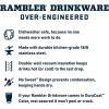imageYETI Rambler 20 oz Stackable Tumbler Stainless Steel Vacuum Insulated with MagSlider LidPapaya