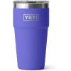 imageYETI Rambler 20 oz Stackable Tumbler Stainless Steel Vacuum Insulated with MagSlider LidUltramarine Violet