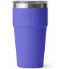 imageYETI Rambler 20 oz Stackable Tumbler Stainless Steel Vacuum Insulated with MagSlider LidUltramarine Violet