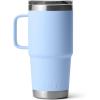 imageYETI Rambler 20 oz Travel Mug Stainless Steel Vacuum Insulated with Stronghold LidBig Sky Blue