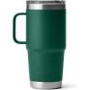 imageYETI Rambler 20 oz Travel Mug Stainless Steel Vacuum Insulated with Stronghold LidBlack Forest Green