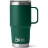 imageYETI Rambler 20 oz Travel Mug Stainless Steel Vacuum Insulated with Stronghold LidBlack Forest Green