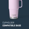 imageYETI Rambler 20 oz Travel Mug Stainless Steel Vacuum Insulated with Stronghold LidCherry Blossom  Textured