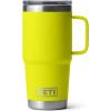 imageYETI Rambler 20 oz Travel Mug Stainless Steel Vacuum Insulated with Stronghold LidFirefly Yellow