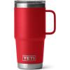 imageYETI Rambler 20 oz Travel Mug Stainless Steel Vacuum Insulated with Stronghold LidRescue Red