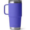 imageYETI Rambler 20 oz Travel Mug Stainless Steel Vacuum Insulated with Stronghold LidUltramarine Violet